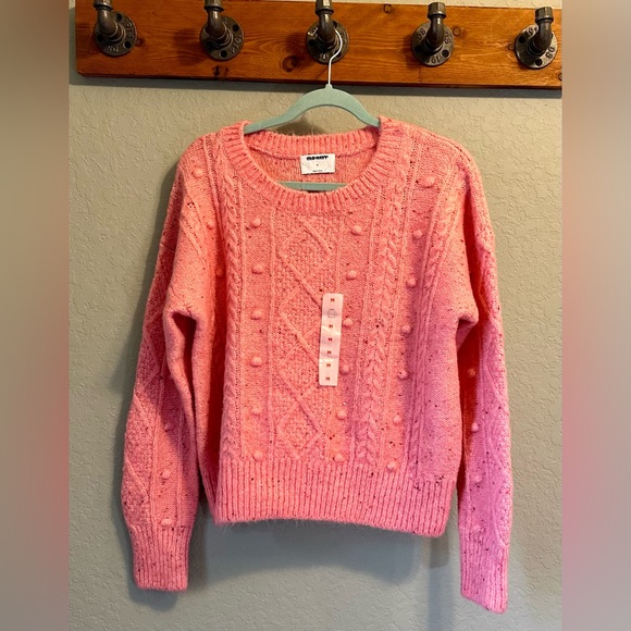 Old Navy Sweaters - Old Navy Pink Crew Neck Sweater